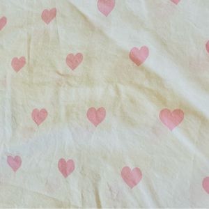 Pottery Barn Kids Heart Sheet Set